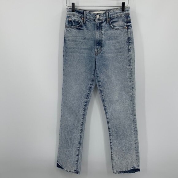 Mother Superior Swooner Rascal Ankle jeans Signs Symbols distressed women new 26 - Picture 2 of 7